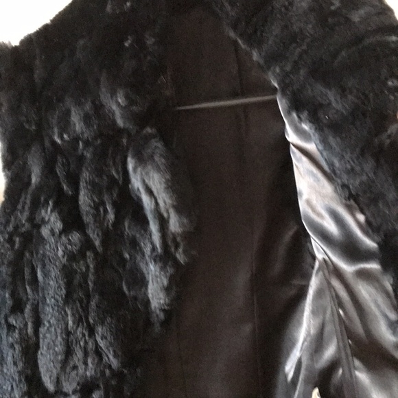 (SOLD)Rex rabbit fur vest - Picture 2 of 4